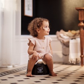 BabyBjörn Eğitici Oturak Smart Potty & Safe Step Banyo Basamağı / Black White