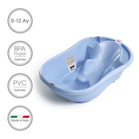 OkBaby Onda Banyo Küveti & Küvet Taşıyıcı / Mavi