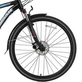 Bisan Comfortline 28' Jant Mekanik Disk Fren Şehir Bisikleti Gri Siyah